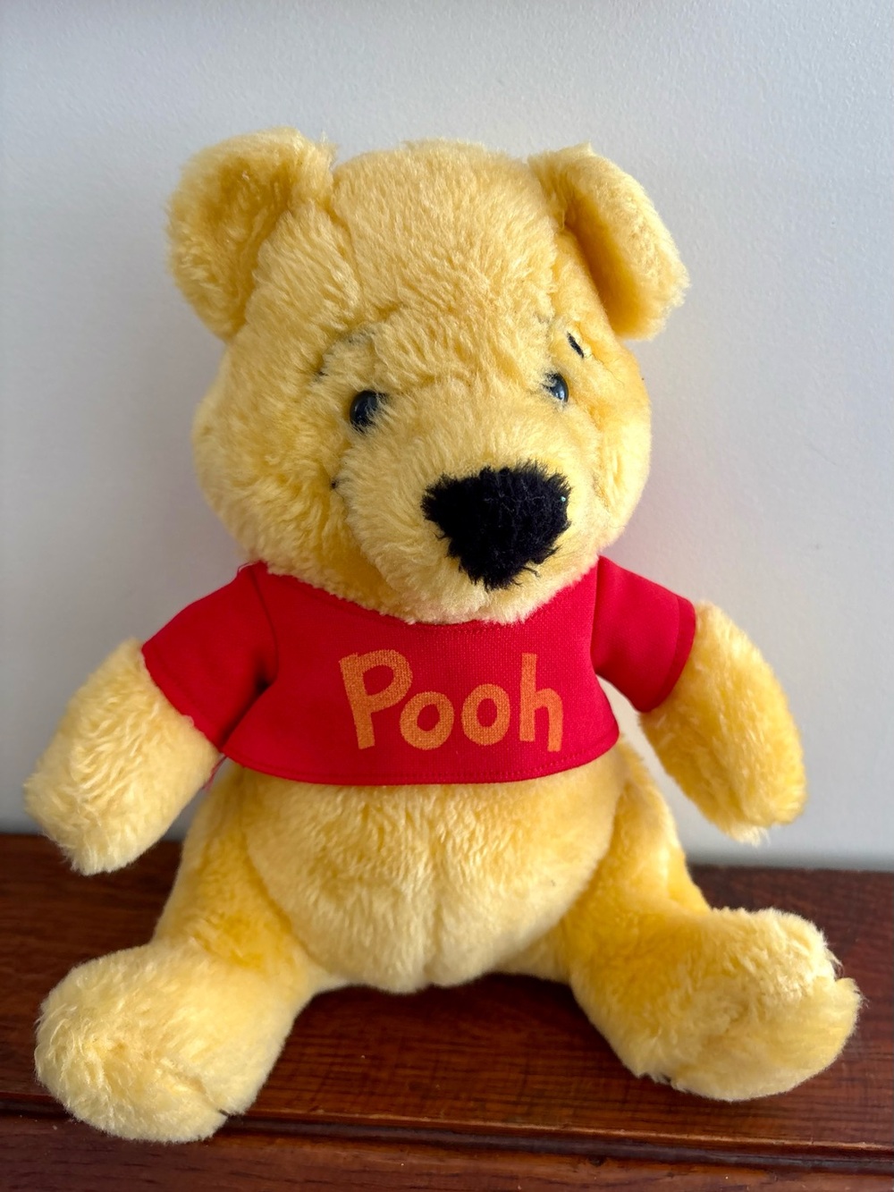 Winnie the Pooh Sears Plush with Red 'Pooh' Shirt